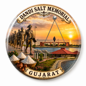 "DANDI SALT MEMORIAL"58 MM ROUND FRIDGE MAGNET