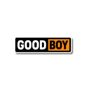 "GOOD BOY"STICKER