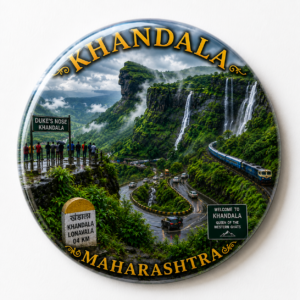 "KHANDALA"58 MM ROUND FRIDGE MAGNET