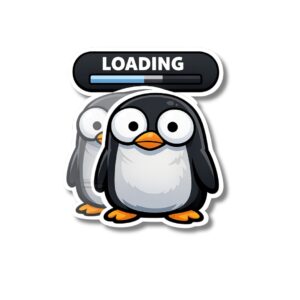"LOADING"STICKER