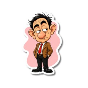"MR.BEAN"STICKER