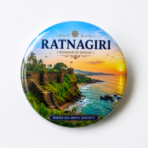 "RATNAGIRI"58 MM ROUND FRIDGE MAGNET